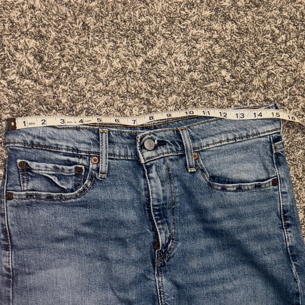 Levi's Men's Slim Jeans in Deep Blue - Picture 5 of 9